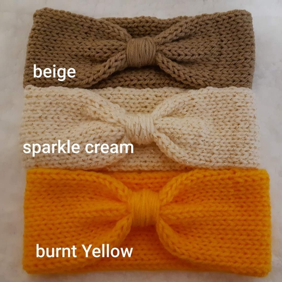 Knitted headbands handmade - Picture 7 of 8